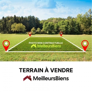 terrain a batir à la vente -   37800  SAINTE CATHERINE DE FIERBOIS, surface 390 m2 vente terrain a batir - UBI446427248